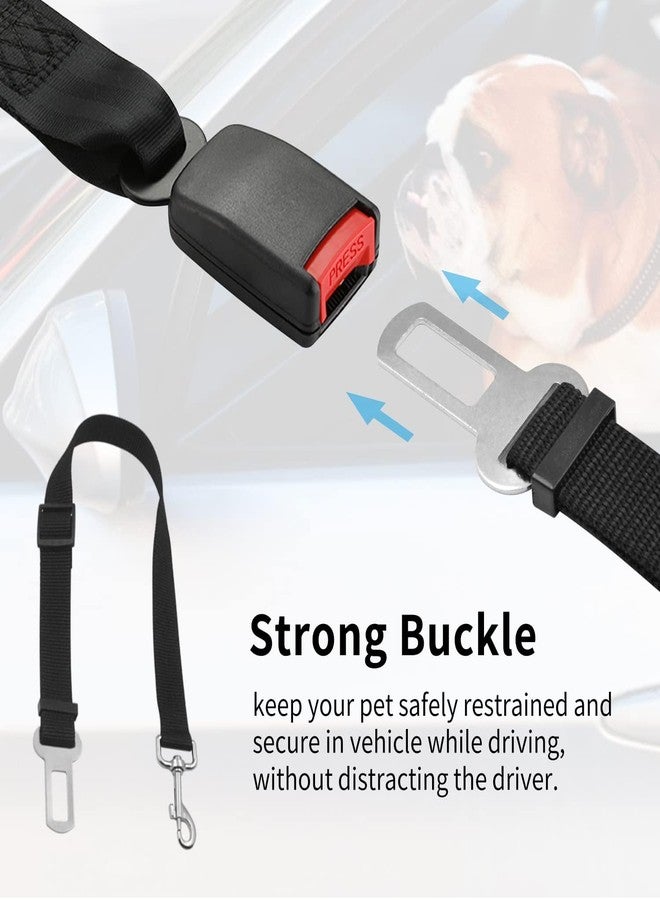 AMPLIN Dog Car Seat Belt Lead Restraint Harness Seatbelt Attachment Clip Black - Dog Harness - Dog Lead - Dog Car Harness - Dog Car Restraint - Dog Car Seat Harness - Dog Lead - Seat Belt Dog (1) - Image 4